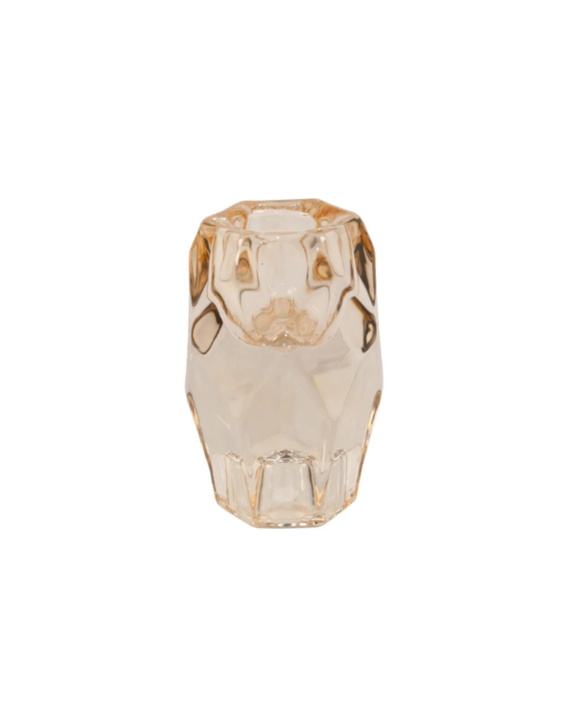 Bronze Kye Glass Candleholder Large