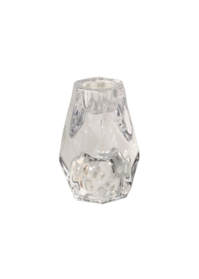 Clear Kye Glass Candleholder Large