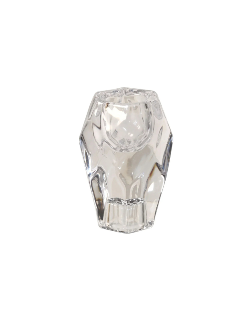 Clear Kye Glass Candleholder Large