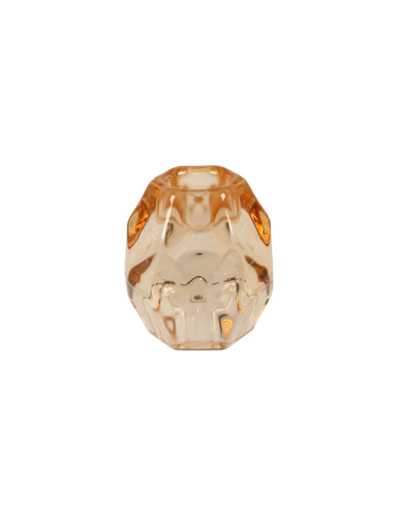 Bronze Kye Glass Candleholder Small