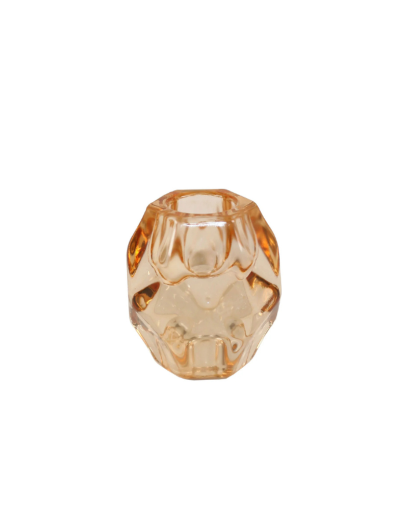 Bronze Kye Glass Candleholder Small