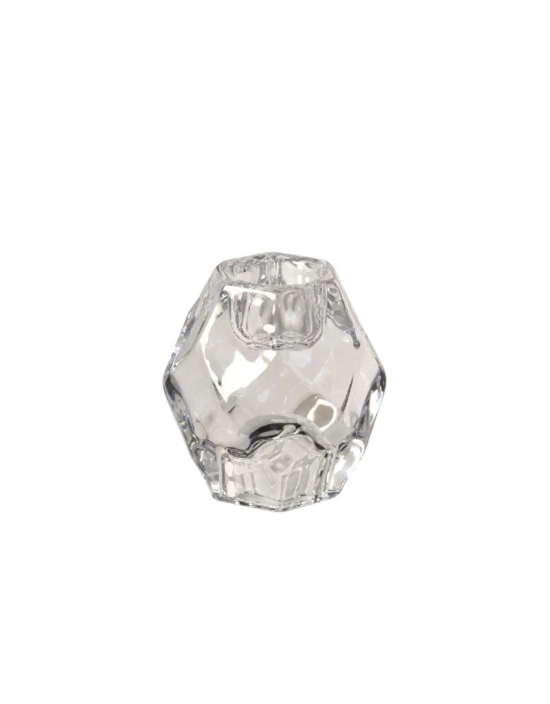 Clear Kye Glass Candleholder Small