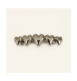 Pika & Bear Total Eclipse of the Heart Silver Clip by Pika & Bear