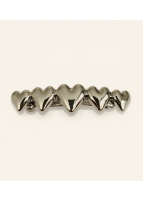Pika & Bear Total Eclipse of the Heart Silver Clip by Pika & Bear