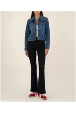 Kut from the Kloth Julia Crop Jacket in Main Wash by Kut from the Kloth