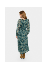 Saint Tropez Maxine Dress in Pine Autumn Floral by Saint Tropez