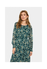 Saint Tropez Maxine Dress in Pine Autumn Floral by Saint Tropez