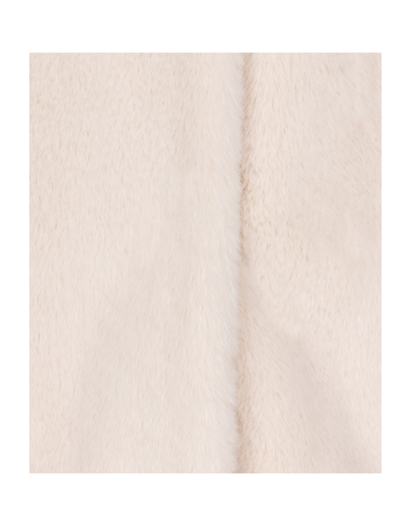 Esqualo Bodywarmer Vest in Faux Fur Natural by Esqualo