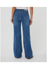 Esqualo Wide Leg Jeans in Blue Wash by Esqualo