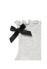 ICHI Mogge Socks in Light Grey by ICHI