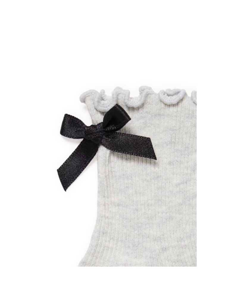 ICHI Mogge Socks in Light Grey by ICHI