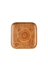 Indaba Trading Sunset Suzani Enameled Tray Square