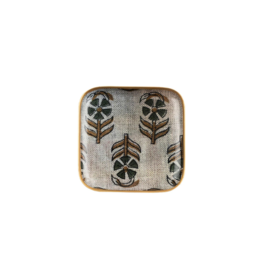 Indaba Trading Chameli Enameled Square Tray