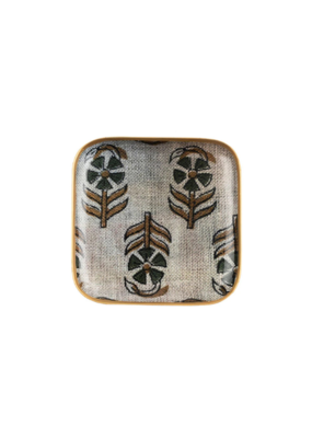 Indaba Trading Chameli Enameled Square Tray