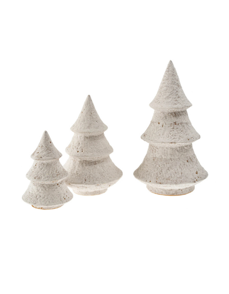 Indaba Trading Snowdrift Ceramic Tree Medium