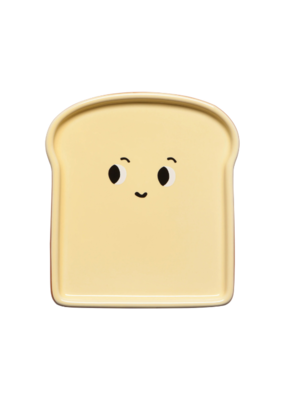 Danica Funny Toast Shaped Plate