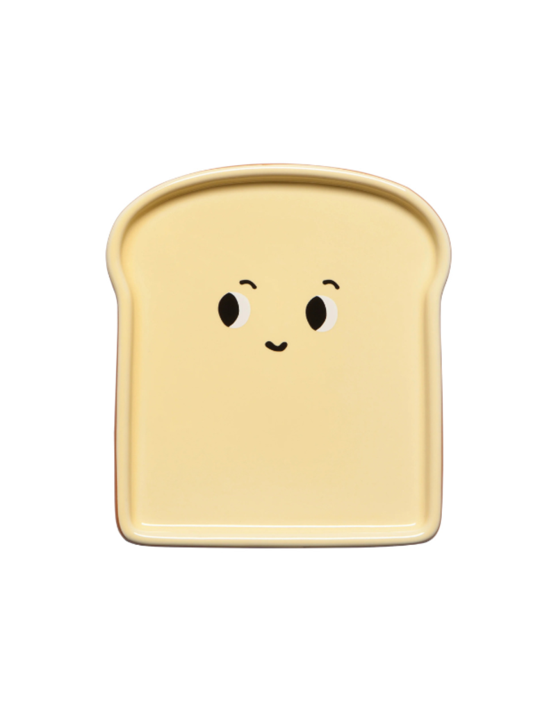 Danica Funny Toast Shaped Plate
