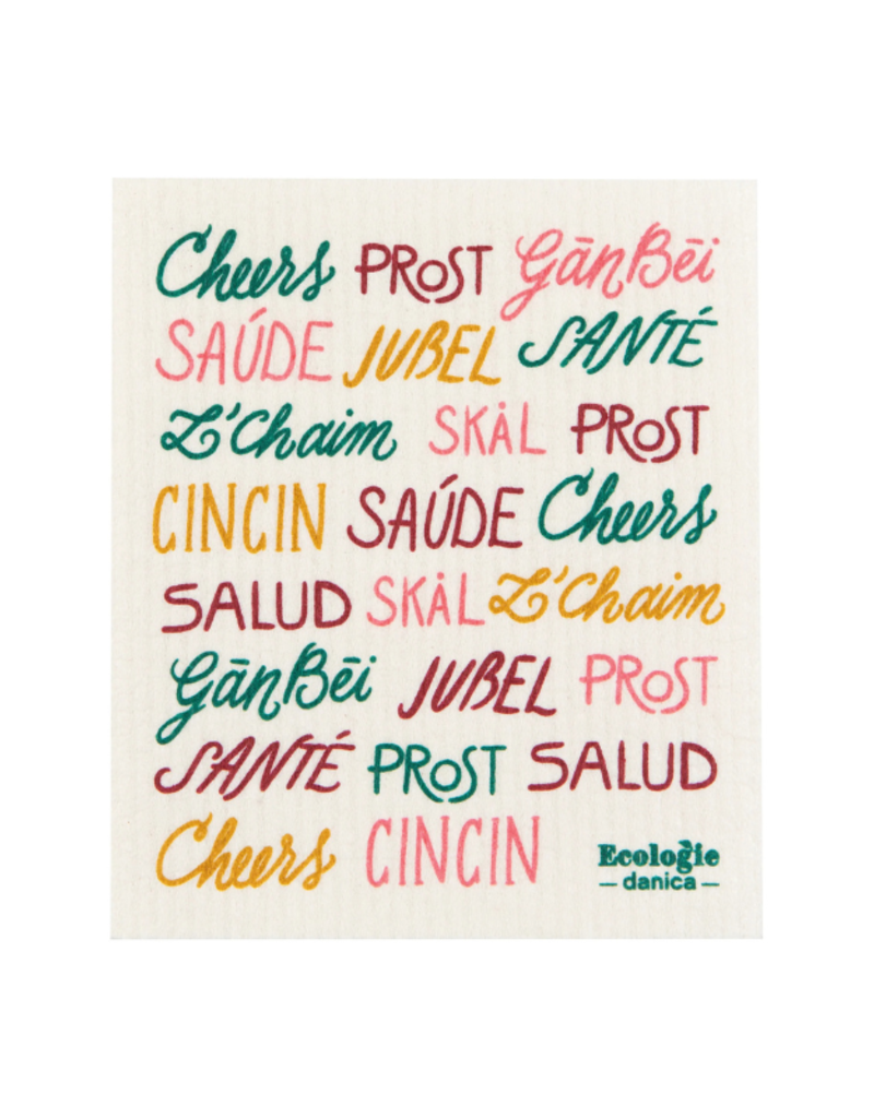 Danica Swedish Dish Cloth Cheers All Around