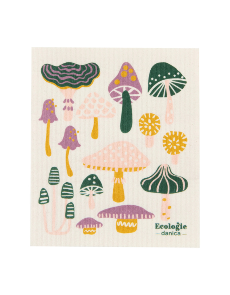 Danica Swedish Dish Cloth Mushroom Gems