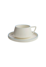 Cup & Saucer in Tinted Night Sky