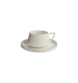 Cup & Saucer in Tinted Night Sky