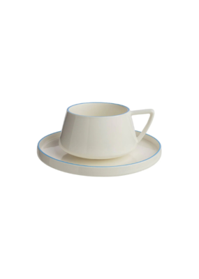 Cup & Saucer in Tinted Night Sky