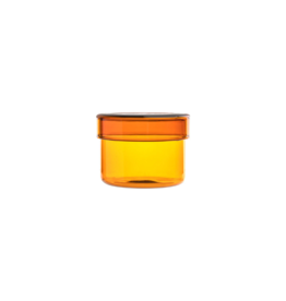 Storage Tin in Orange Rainbow Small