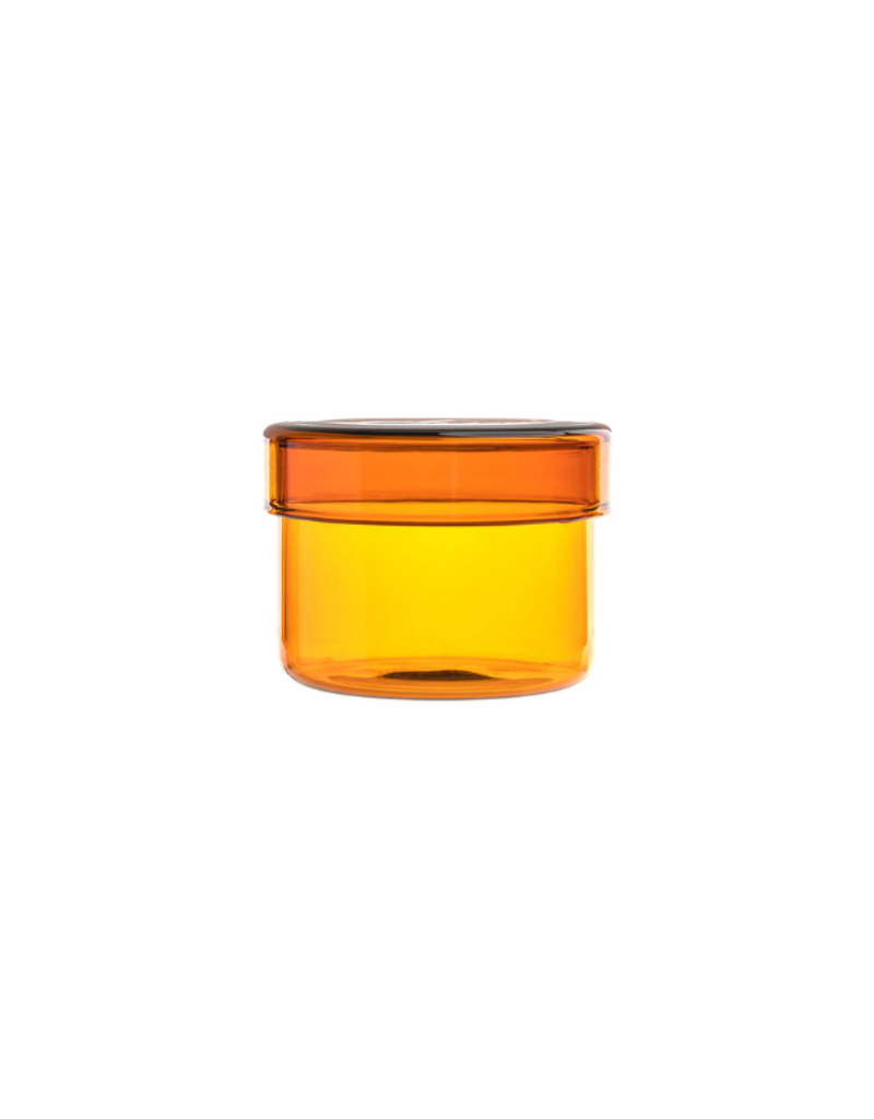 Storage Tin in Orange Rainbow Small