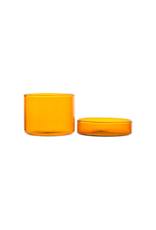 Storage Tin in Orange Rainbow Small