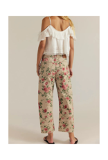 Free People Deep Trance Printed Jeans in Cream by Free People