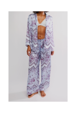 Free People Dreamy Days Pajama in Set Seasky Blue by Free People