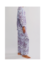 Free People Dreamy Days Pajama in Set Seasky Blue by Free People