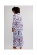 Free People Dreamy Days Pajama in Set Seasky Blue by Free People