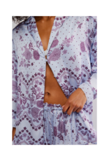 Free People Dreamy Days Pajama in Set Seasky Blue by Free People