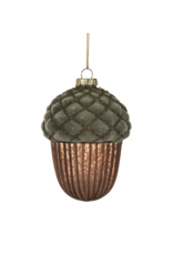 Felt Brown & Green Acorn Ornament