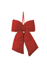 Red Velvet Jumbo Bow Ornament