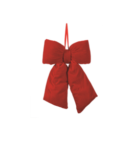 Red Velvet Jumbo Bow Ornament