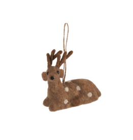 Felt Baby Deer Ornament
