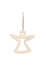 White Angel Shape Ornament