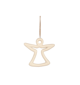 White Angel Shape Ornament