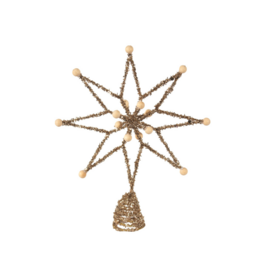 Silver Star Tree Topper