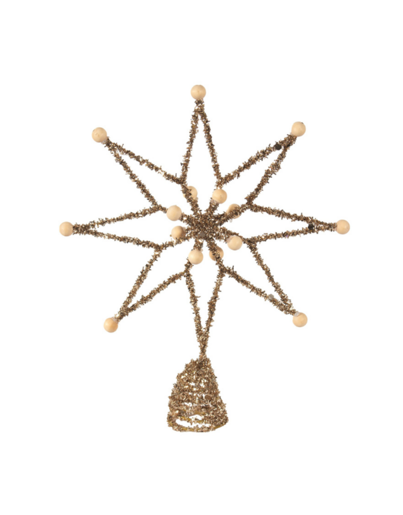 Silver Star Tree Topper