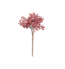 Frosted Red Berry Spray