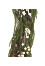 Norfolk White Berry Garland