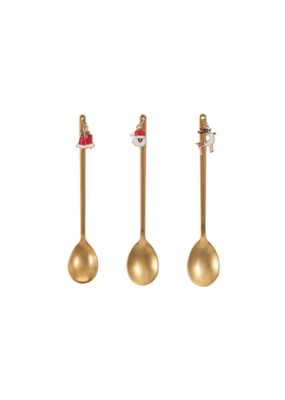 Creative Co-Op Gold Finish Spoon