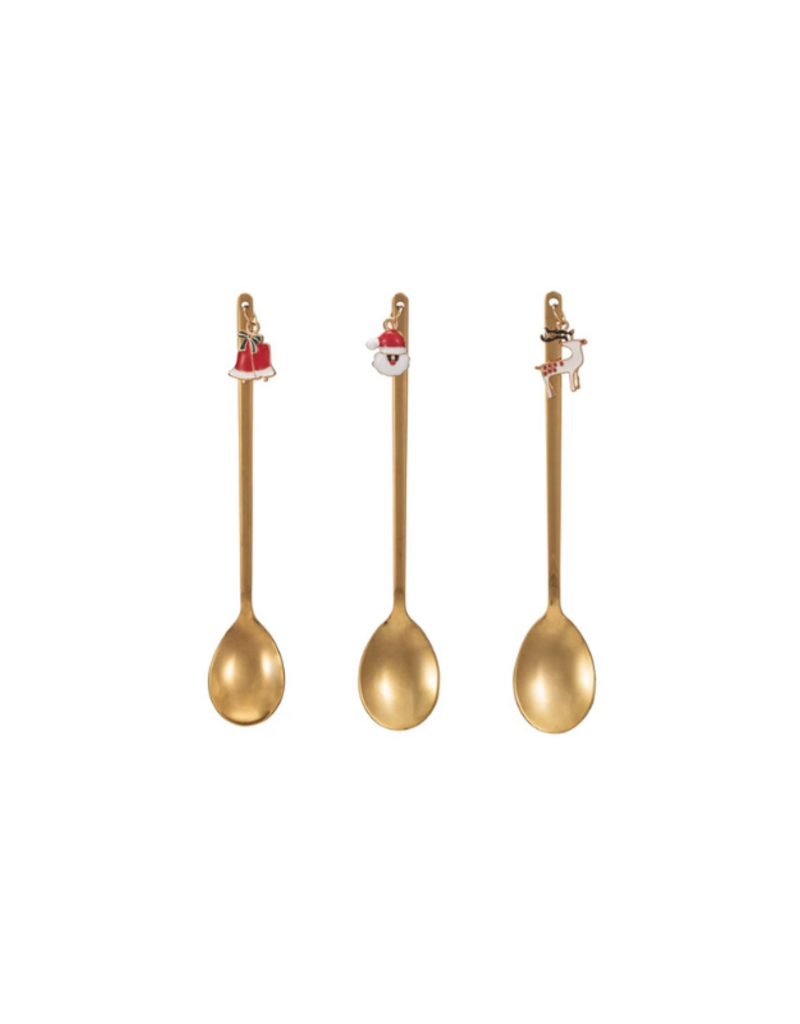 Creative Co-Op Gold Finish Spoon