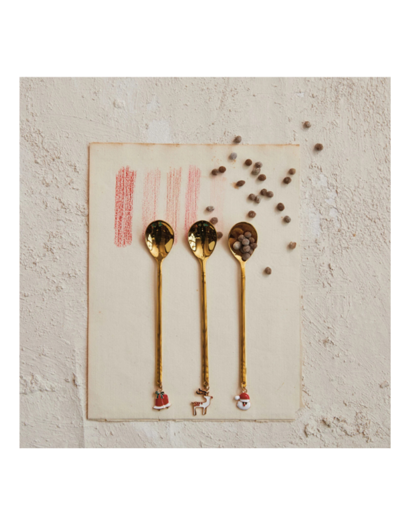 Creative Co-Op Gold Finish Spoon