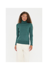 Saint Tropez Mila Turtleneck in June Bug Melange by Saint Tropez