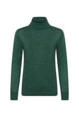 Saint Tropez Mila Turtleneck in June Bug Melange by Saint Tropez
