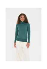 Saint Tropez Mila Turtleneck in June Bug Melange by Saint Tropez